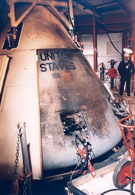 Apollo 1 Spacecraft After Fire