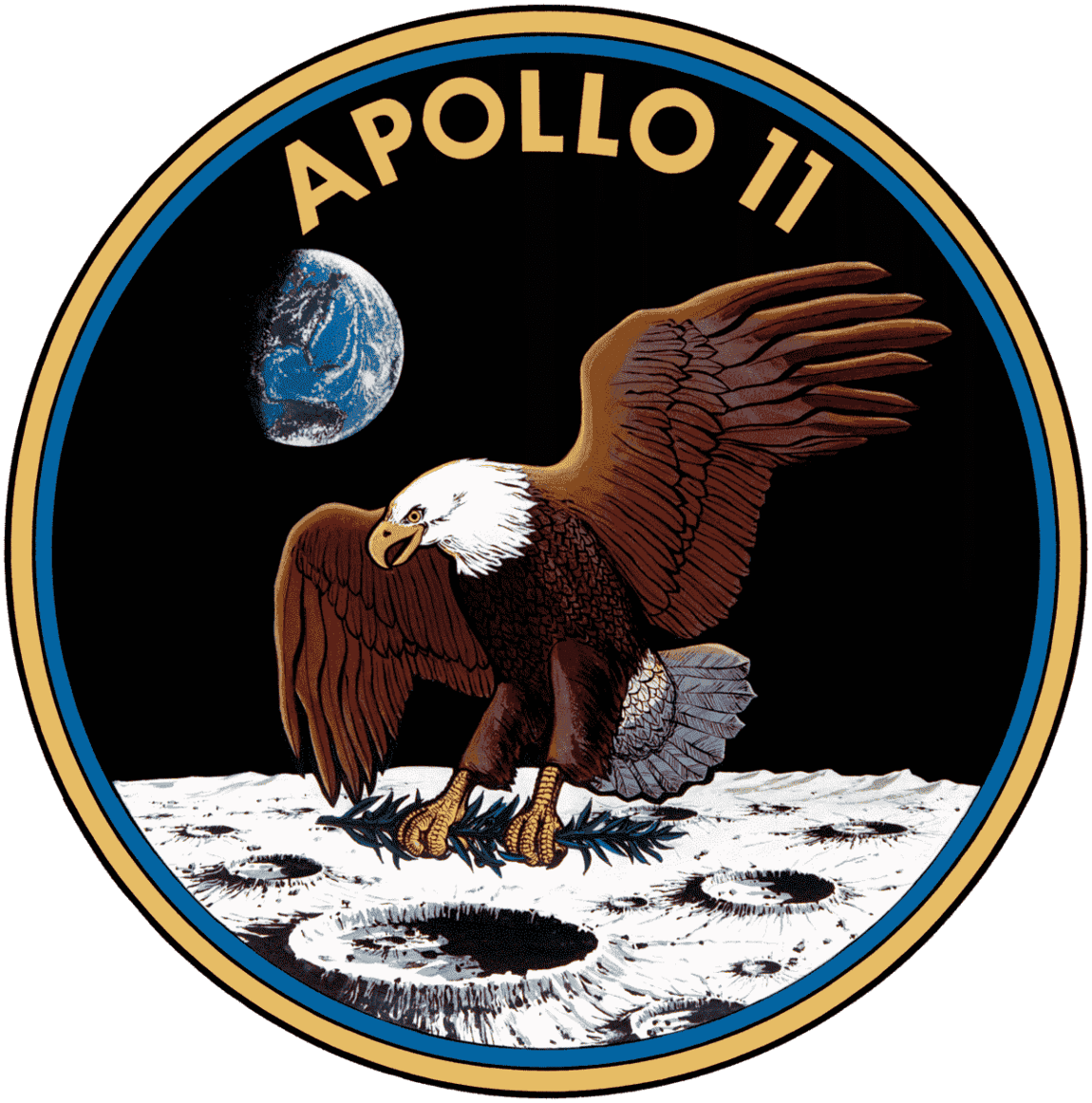 Apollo11 mission badge