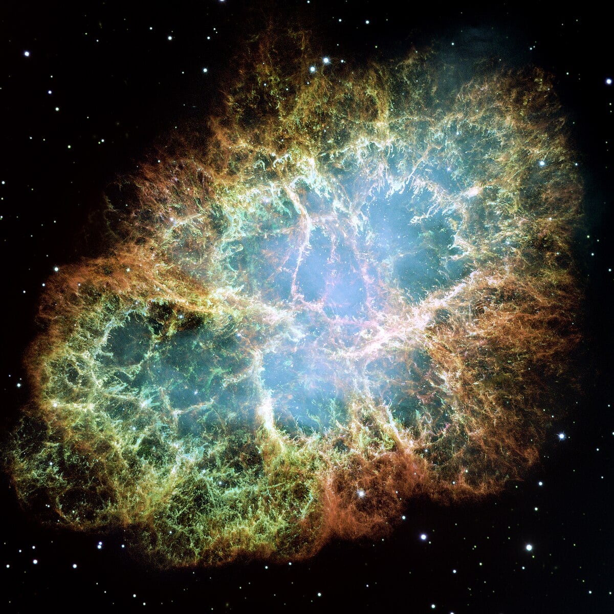 Crab Nebula Or NGC 1952-one of Supernova remnants nebulae